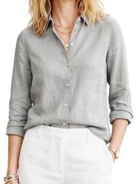 J. JILL Love Linen Essential Shirt